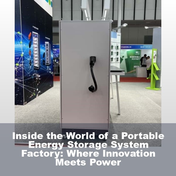 Inside the World of a Portable Energy Storage System Factory: Where Innovation Meets Power